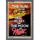 THE SUN SHALL NOT SMITE THEE   Framed Bible Verse   (GWEXALT6660)   