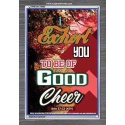 BE OF GOOD CHEER   Bible Verse Picture Frame Gift   (GWEXALT6680)   
