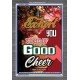 BE OF GOOD CHEER   Bible Verse Picture Frame Gift   (GWEXALT6680)   