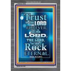 TRUST IN THE LORD   Scripture Art Prints   (GWEXALT6786)   "25x33"