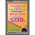 ALL THINGS ARE FROM GOD   Scriptural Portrait Wooden Frame   (GWEXALT6882)   "25x33"