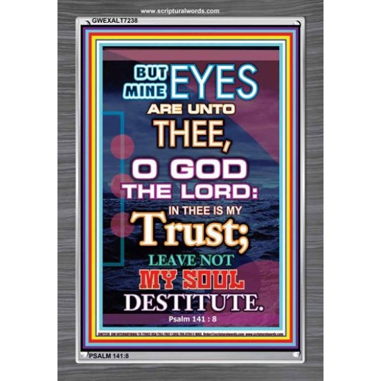 TRUST IN THE LORD   Bible Verses Frame for Home   (GWEXALT7238)   