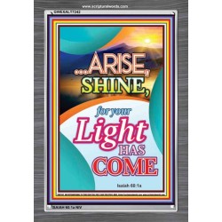 ARISE SHINE   Printable Bible Verse to Framed   (GWEXALT7242)   