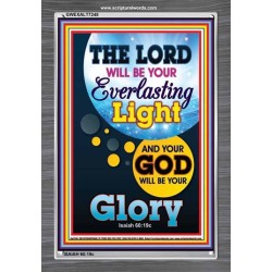 YOUR GOD WILL BE YOUR GLORY   Framed Bible Verse Online   (GWEXALT7248)   