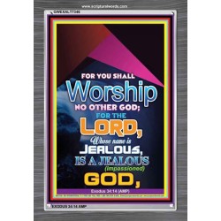 WORSHIP   Religious Art Frame   (GWEXALT7346)   
