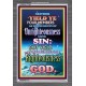 UNRIGHTEOUSNESS   Contemporary Christian Paintings Acrylic Glass frame   (GWEXALT7369)   