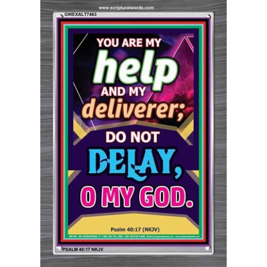 YOU ARE MY HELP   Frame Scriptures Dcor   (GWEXALT7463)   