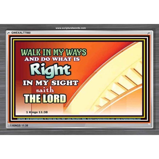 WALK IN MY WAY   New Wall Dcor   (GWEXALT7560)   