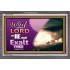 WAIT ON THE LORD   Framed Bible Verses   (GWEXALT7570)   "33x25"