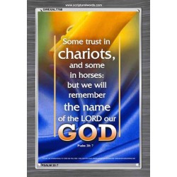 TRUST IN THE LORD   Christian Quote Frame   (GWEXALT768)   "25x33"