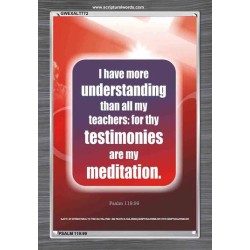 UNDERSTANDING   Contemporary Christian Poster   (GWEXALT772)   "25x33"