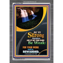 BE STRONG   Bible Verses For the Kids Frame    (GWEXALT7804)   