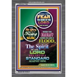 THE SPIRIT OF THE LORD   Contemporary Christian Paintings Frame   (GWEXALT7883)   