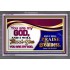 YOU ARE MY GOD   Contemporary Christian Wall Art Acrylic Glass frame   (GWEXALT7909)   "33x25"