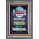 ALL THINGS ARE POSSIBLE   Bible Verses Wall Art Acrylic Glass Frame   (GWEXALT7932)   