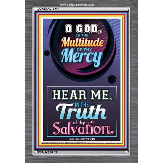 TRUTH OF THY SALVATION   Framed Bible Verses   (GWEXALT8017)   