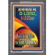 VIIST ME WITH YOUR SALVATION   Frame Scriptural Dcor   (GWEXALT8070)   