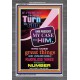 TURN TO GOD   Scripture Wooden Frame   (GWEXALT8077)   