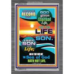 THE SON OF GOD   Christian Artwork Acrylic Glass Frame   (GWEXALT8161)   