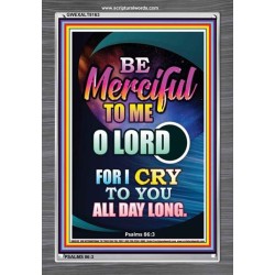 BE MERCIFUL TO ME   Scripture Art Prints   (GWEXALT8163)   