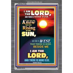 THE RISING OF THE SUN   Acrylic Glass Framed Bible Verse   (GWEXALT8166)   