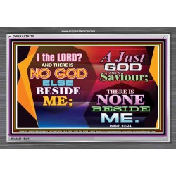 A JUST GOD   Framed Bible Verse Online   (GWEXALT8170)   