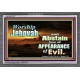 WORSHIP JEHOVAH   Large Frame Scripture Wall Art   (GWEXALT8277)   