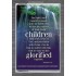 WE ARE THE CHILDREN OF GOD   Scriptural Portrait Acrylic Glass Frame   (GWEXALT830)   "25x33"