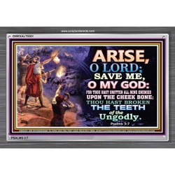 ARISE O LORD   Christian Artwork Frame   (GWEXALT8301)   