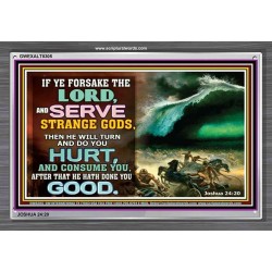 SERVE GOD ALONE   Frame Biblical Paintings   (GWEXALT8305)   