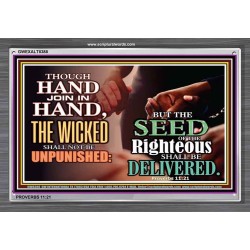 SEED OF RIGHTEOUSNESS   Christian Quote Framed   (GWEXALT8388)   