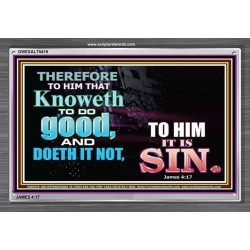 SIN   Custom Frame Inspiration Bible Verse   (GWEXALT8419)   
