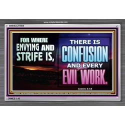 ABSTAIN FROM ENVY AND STRIFE   Scriptural Wall Art   (GWEXALT8505)   