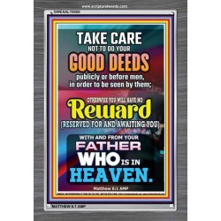 YOUR FATHER WHO IS IN HEAVEN    Scripture Wooden Frame   (GWEXALT8550)   