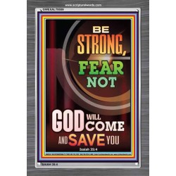 BE STRONG   Christian Quotes Framed   (GWEXALT8559)   