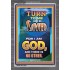 BE SAVED   Scripture Art Prints   (GWEXALT8581)   "25x33"