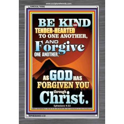 BE KIND AND TENDER HEARTED   Modern Christian Wall Dcor   (GWEXALT8592)   