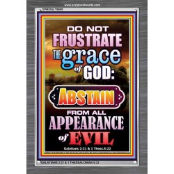 ABSTAIN FROM ALL APPEARANCE OF EVIL   Bible Scriptures on Forgiveness Frame   (GWEXALT8600)   