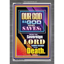 THE SOVREIGN GOD   Christian Paintings Acrylic Glass Frame   (GWEXALT8670)   