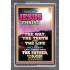 THE WAY TRUTH AND THE LIFE   Scripture Art Prints   (GWEXALT8756)   "25x33"