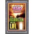 THE RESURRECTION AND THE LIFE   Christian Wall Dcor   (GWEXALT8766)   "25x33"