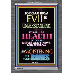 WISDOM IS HEALTH   Inspirational Wall Art Frame   (GWEXALT8833)   "25x33"