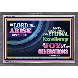 AN ETERNAL EXCELLENCY   Bible Verses Wall Art Acrylic Glass Frame   (GWEXALT8885)   