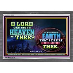 WHOM HAVE I IN HEAVEN   Contemporary Christian poster   (GWEXALT8909)   "33x25"