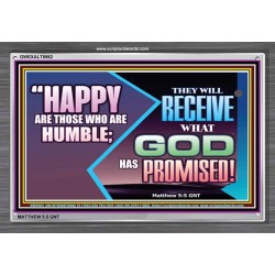 WHAT GOD HAS PROMISED   Custom Biblical Painting   (GWEXALT8982)   "33x25"