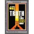 WALK IN THE TRUTH   Large Framed Scripture Wall Art   (GWEXALT9121)   "25x33"