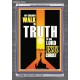 WALK IN THE TRUTH   Large Framed Scripture Wall Art   (GWEXALT9121)   