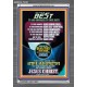 BE ACTIVE AND FERVENT   Biblical Art Acrylic Glass Frame   (GWEXALT9186)   