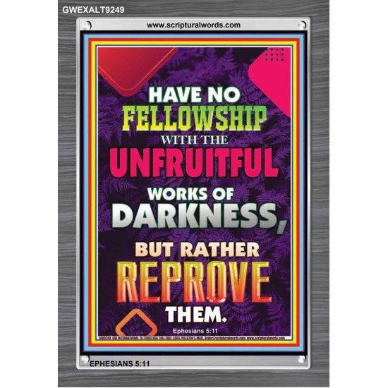 UNFRUITFUL WORKS OF DARKNESS   Christian Paintings   (GWEXALT9249)   