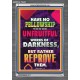 UNFRUITFUL WORKS OF DARKNESS   Christian Paintings   (GWEXALT9249)   